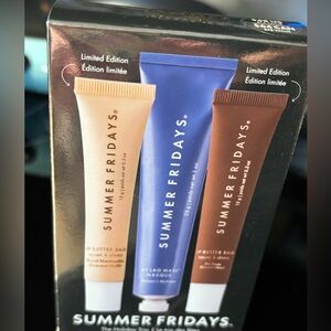 Summer Fridays Lip Butter Balm and Jet Lag Mask Set NEW!!!
